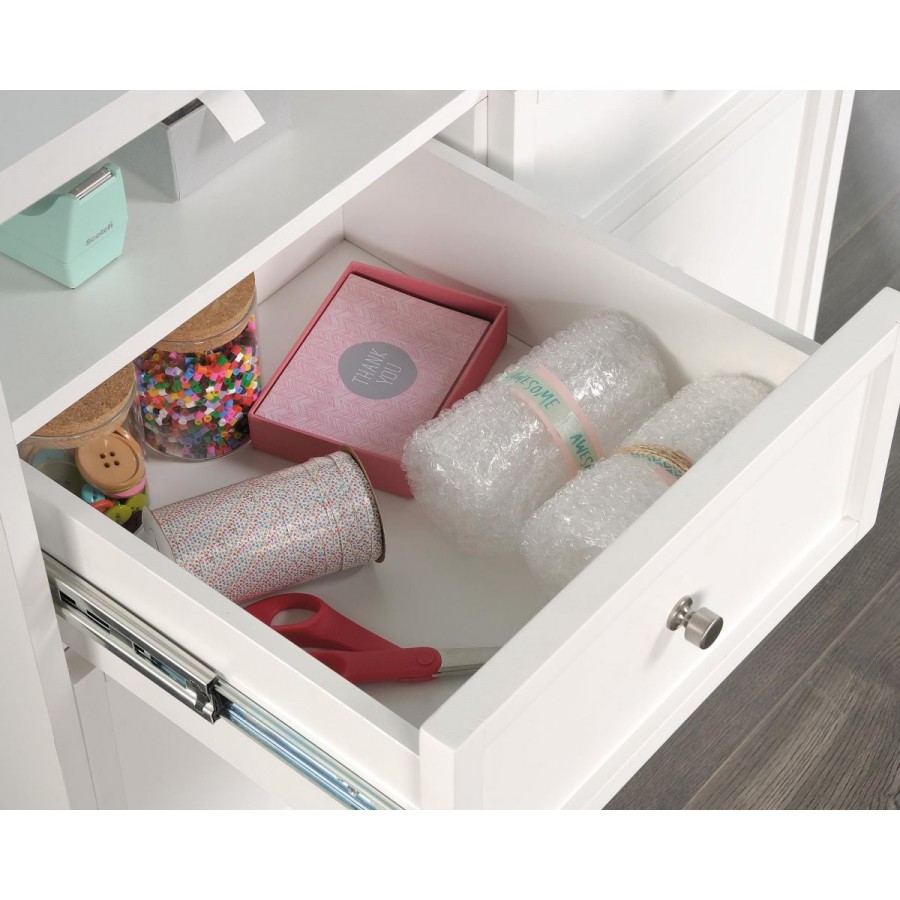 Craft Storage Cabinet White